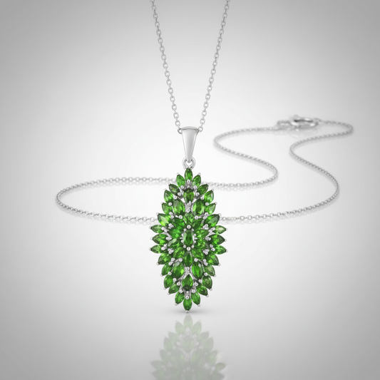 Russian Diopside Necklace image 2