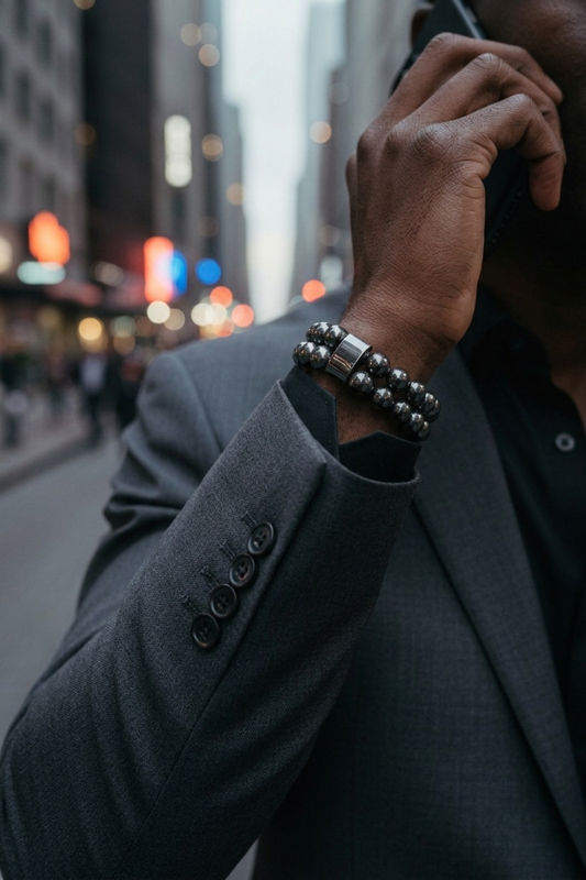 HEMATITE “FOCUS” BRACELET