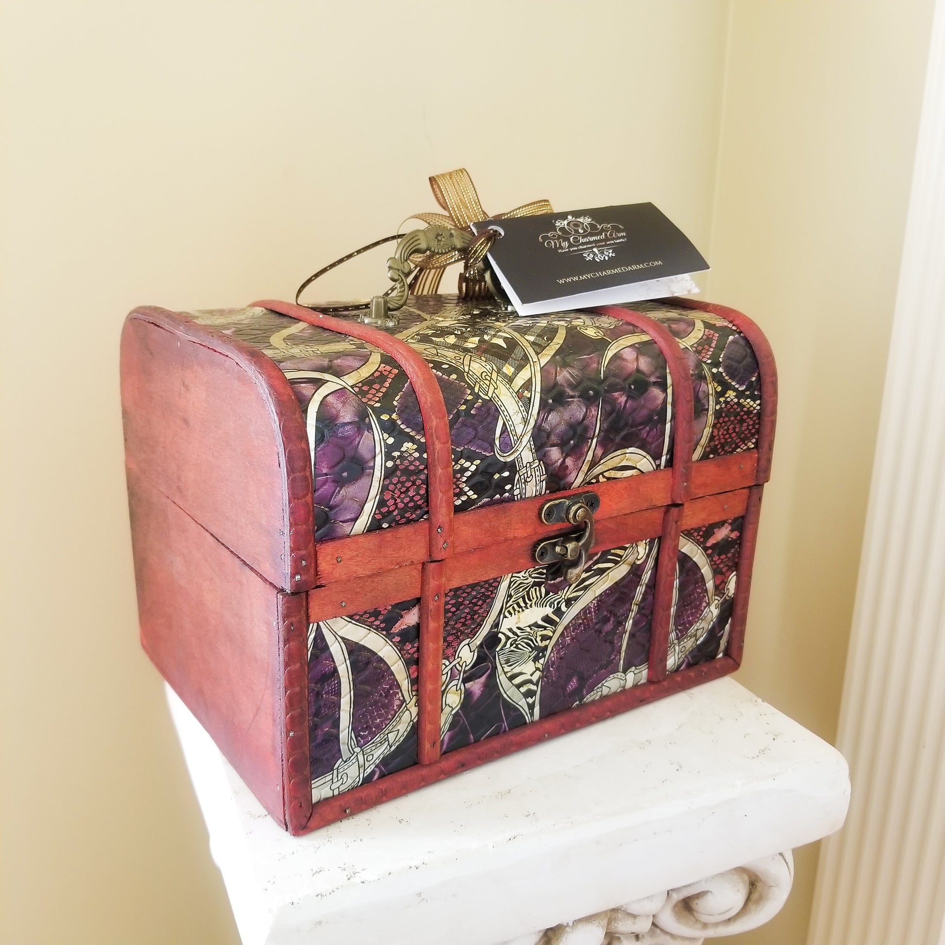 3 Piece Jewelry Trunk Set image 4