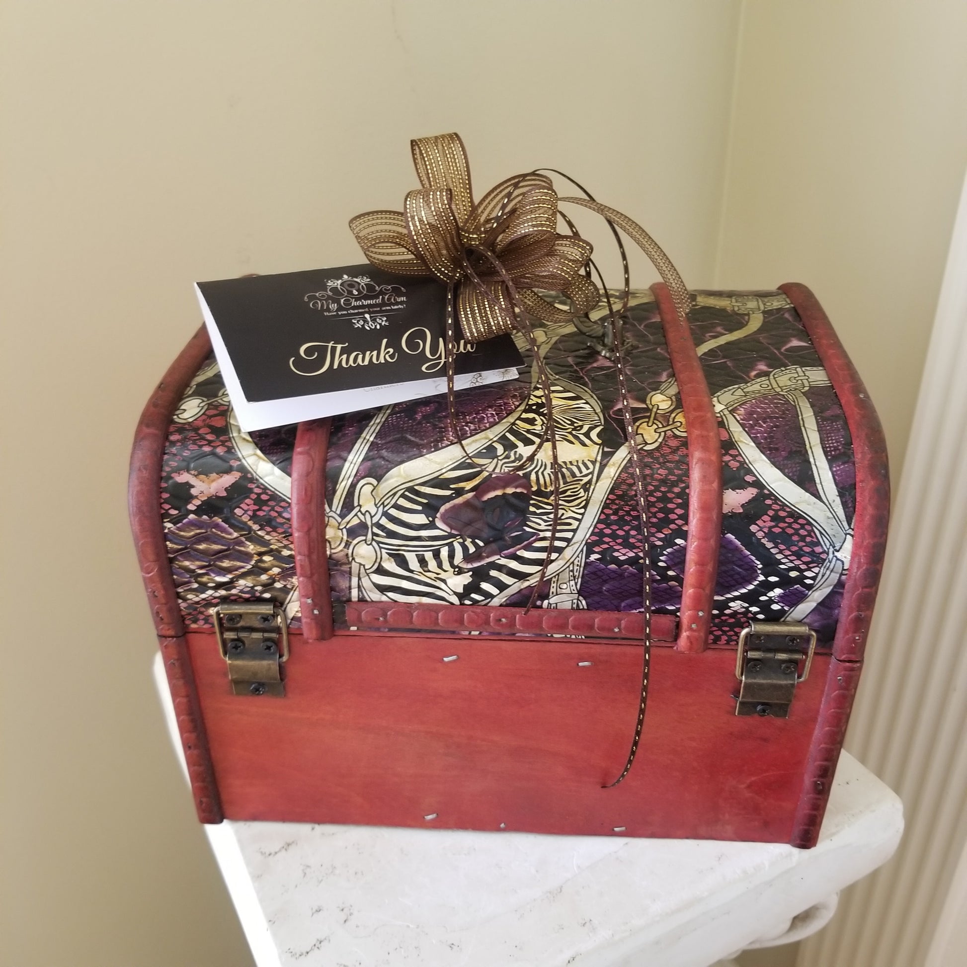 3 Piece Jewelry Trunk Set image 5