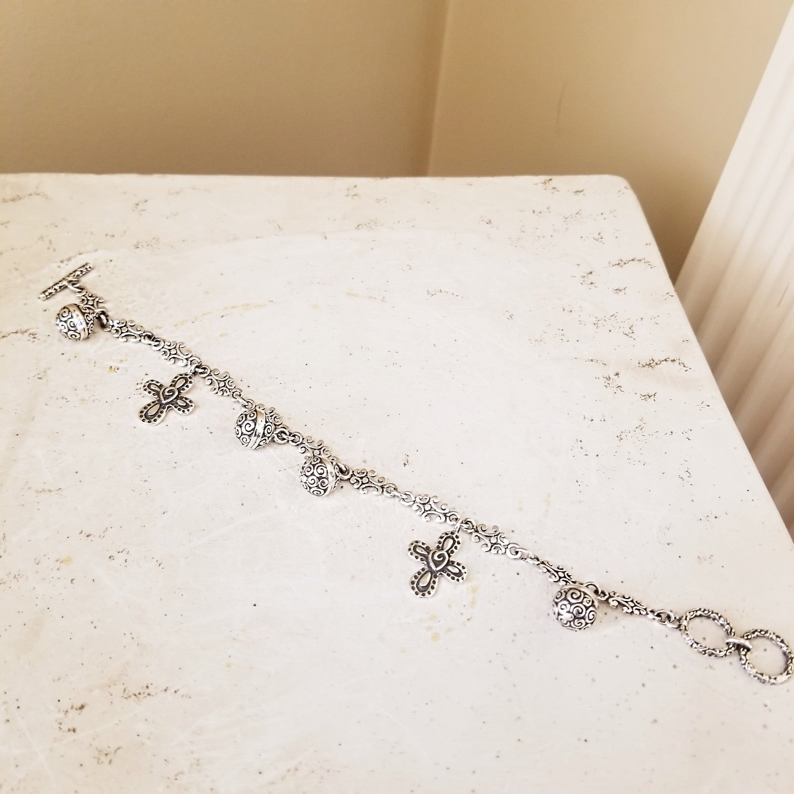 Just Charms ~ Sterling Silver Charm Bracelet image 2