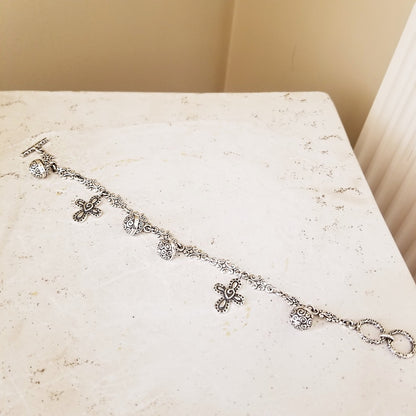 Just Charms ~ Sterling Silver Charm Bracelet image 2