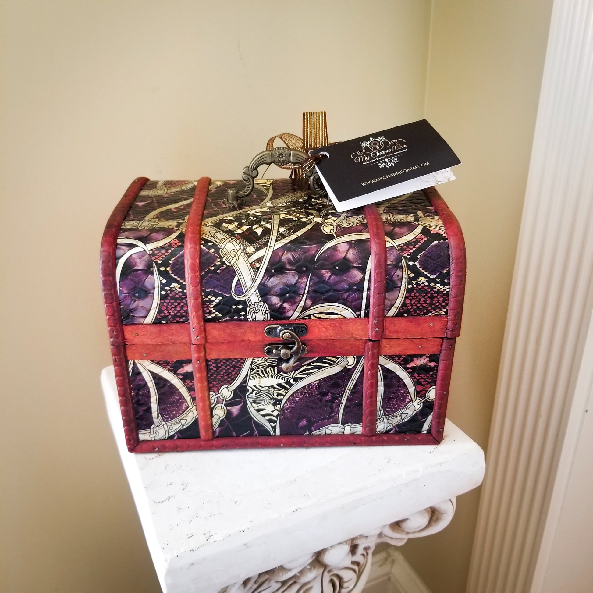 3 Piece Jewelry Trunk Set image 1