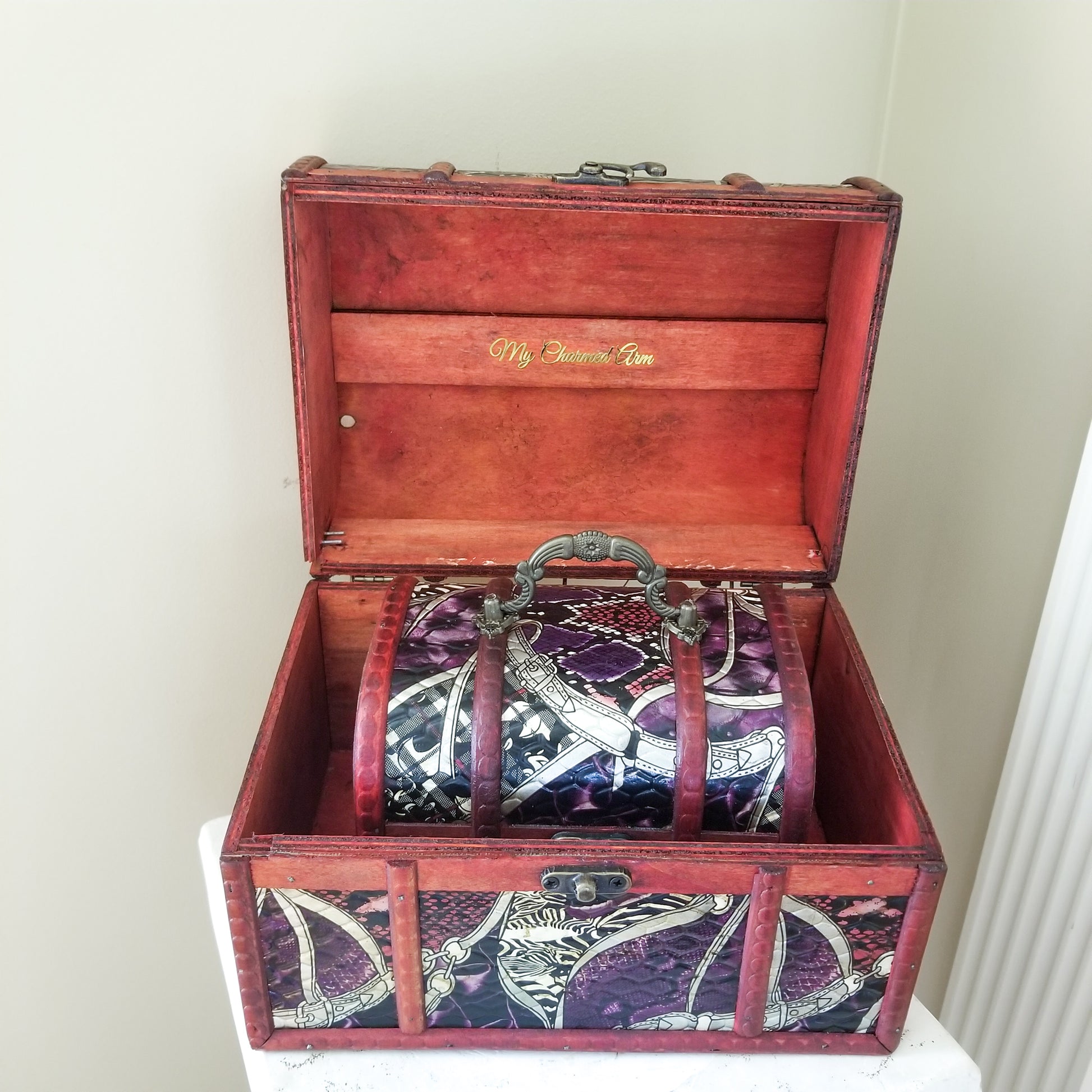 3 Piece Jewelry Trunk Set image 8