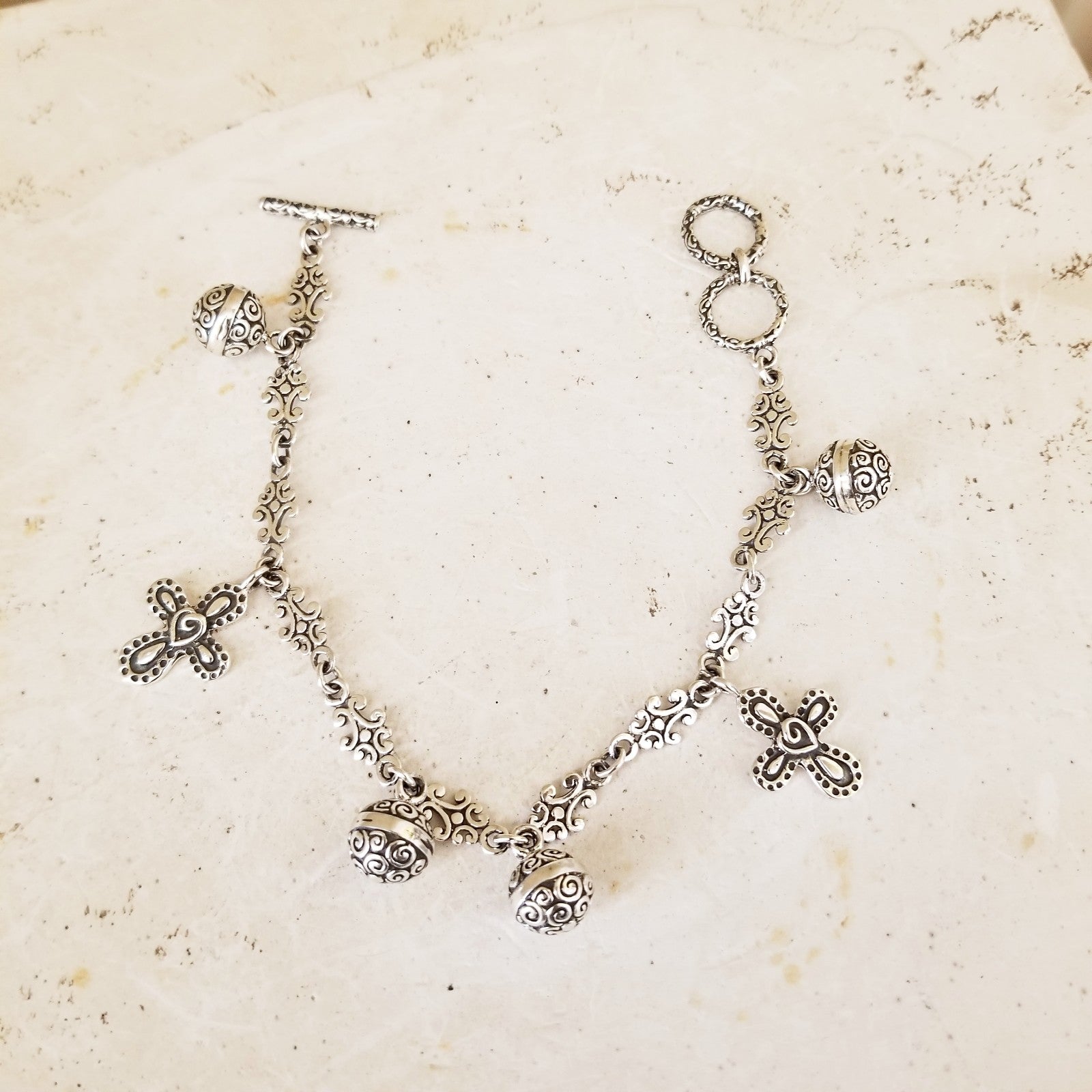 Just Charms ~ Sterling Silver Charm Bracelet image 7