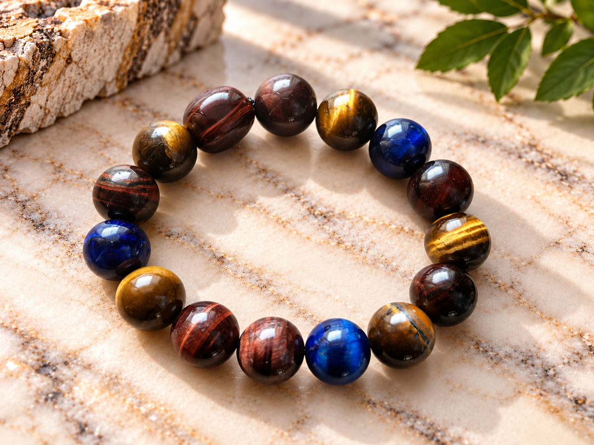 Unisex Tiger's Eye Bracelet