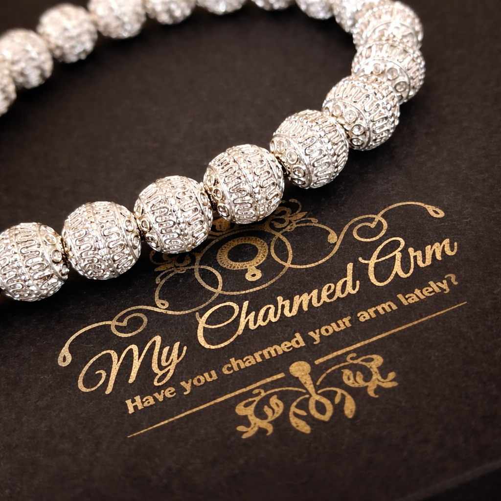 Etched Sterling Silver Signature Bracelet