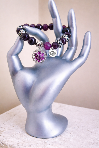 PLUM AGATE BRACELET