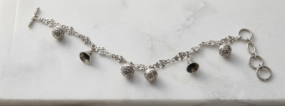 Just Charms ~ Sterling Silver Charm Bracelet