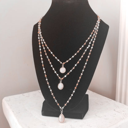 Moonstone Necklace image 2