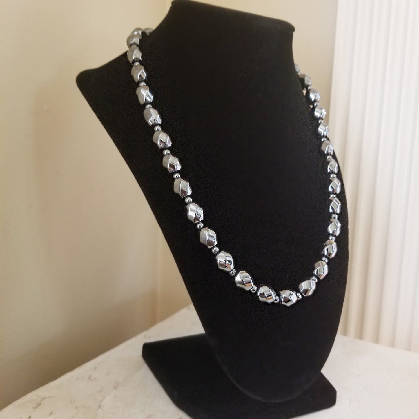 Hematite Necklace & Bracelet Set image 6