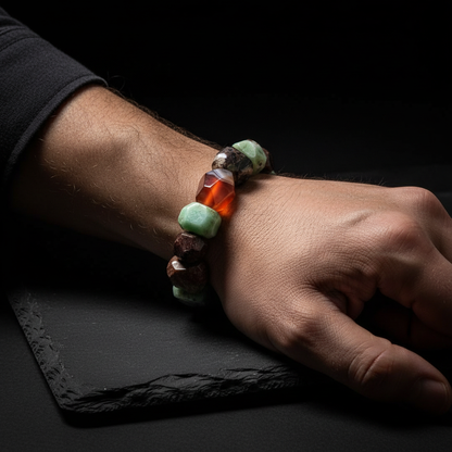 Agate Bracelet - Dark Moody Studio