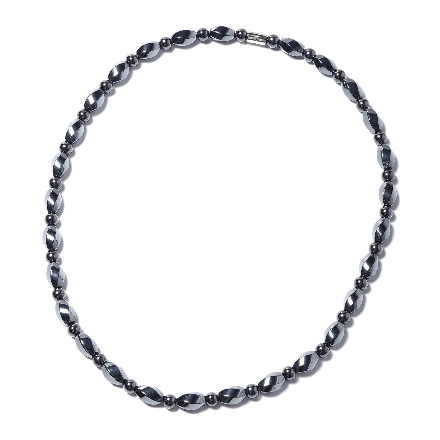 Unisex Hematite Necklace Trio image 3