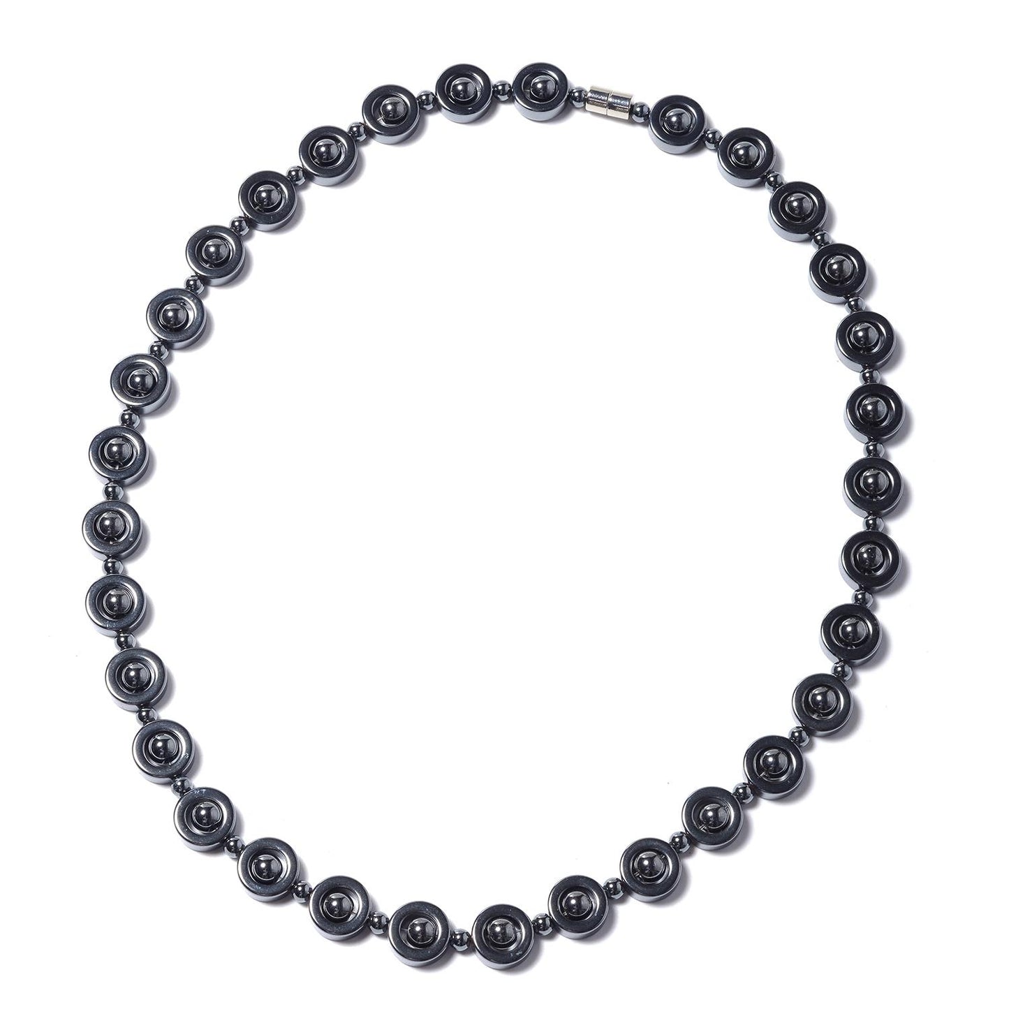 Unisex Hematite Necklace Trio image 4