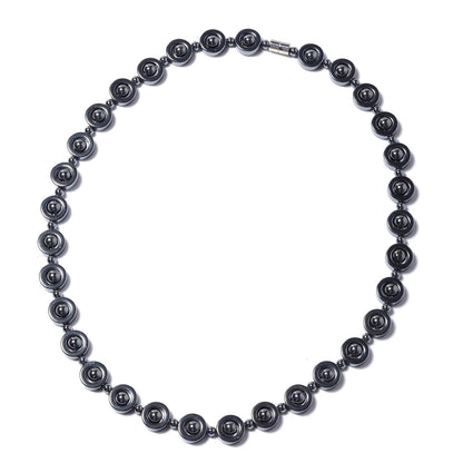 Unisex Hematite Necklace Trio image 4