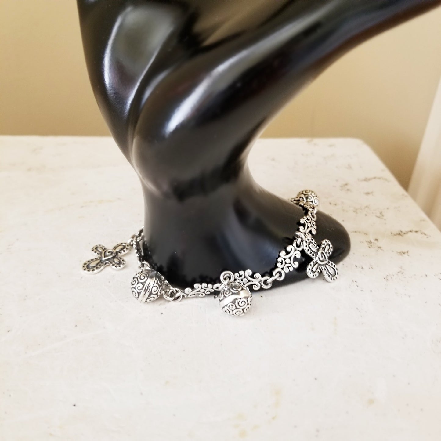 Just Charms ~ Sterling Silver Charm Bracelet image 6