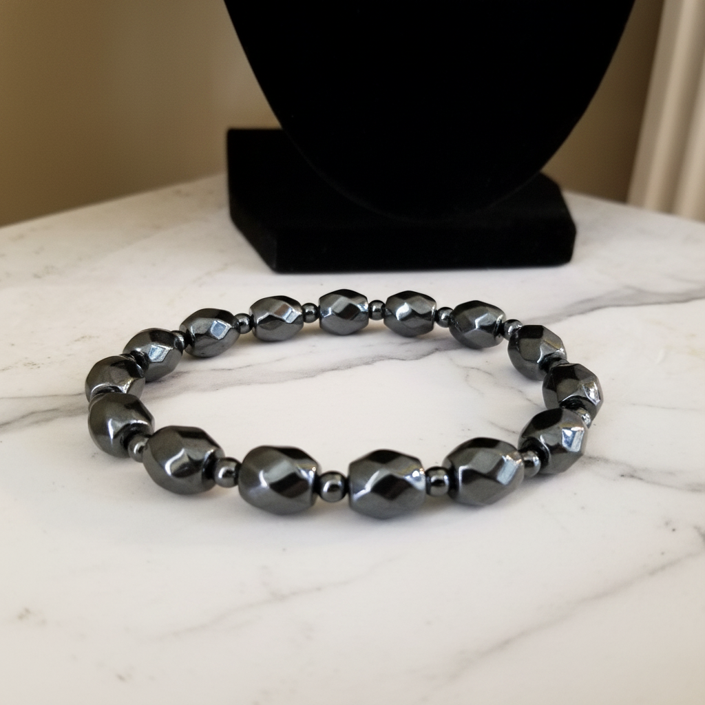 Hematite Bracelet - Enhanced