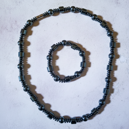 Hematite Set 2 - Enhanced Flatlay