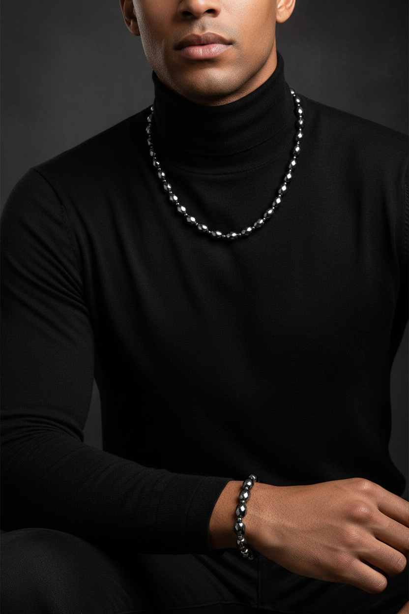 Hematite Set - Unisex Power Shot