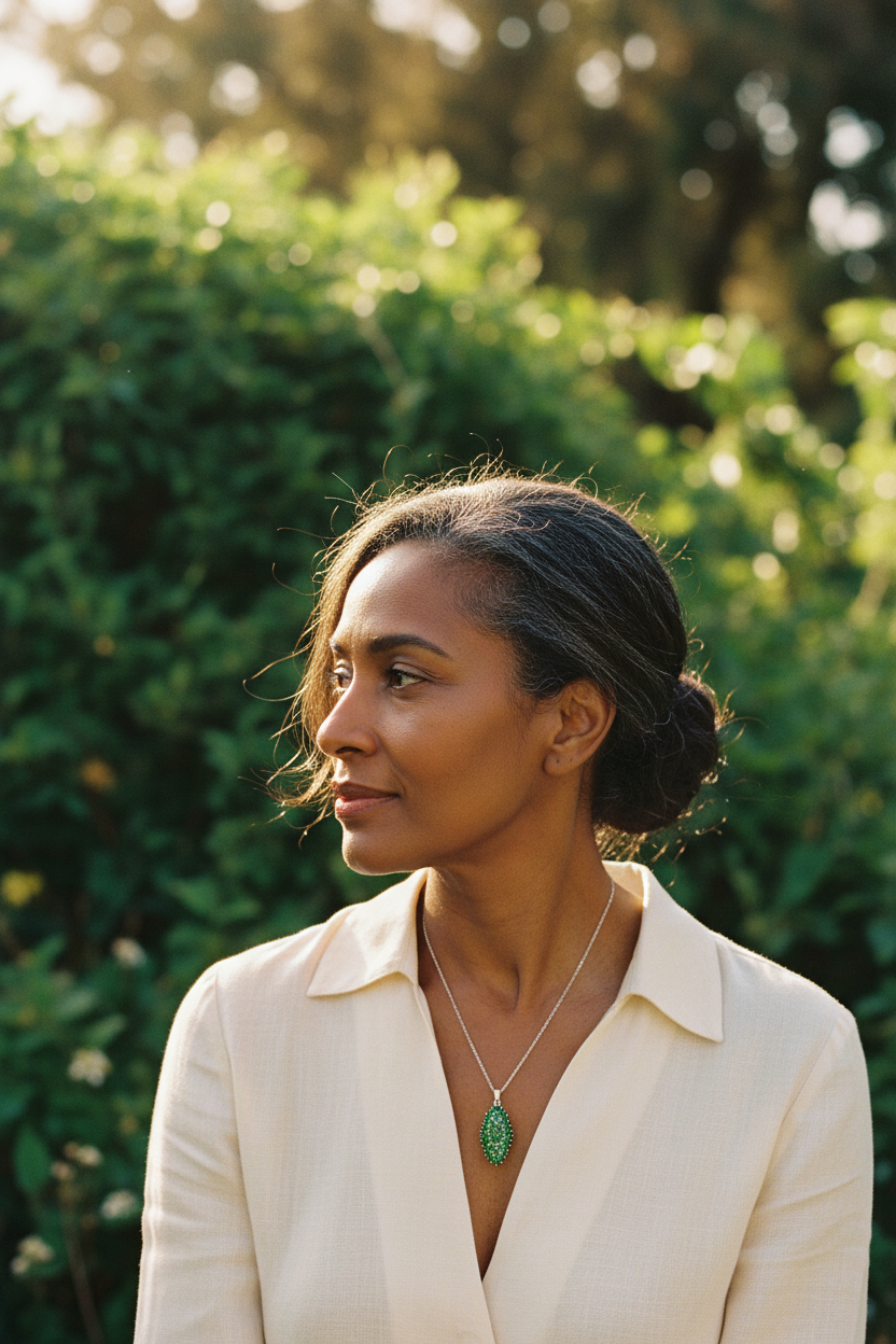 Russian Diopside - West Indian Woman Editorial